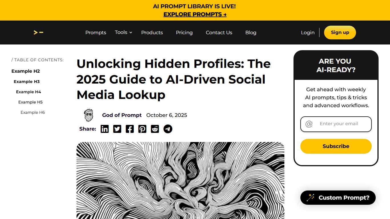 Unlocking Hidden Profiles: The 2025 Guide to AI-Driven Social Media Lookup - AI Tools
